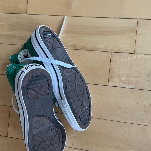 Converse All Stars Classic Green High-Top Sneakers - Picture 6 of 8